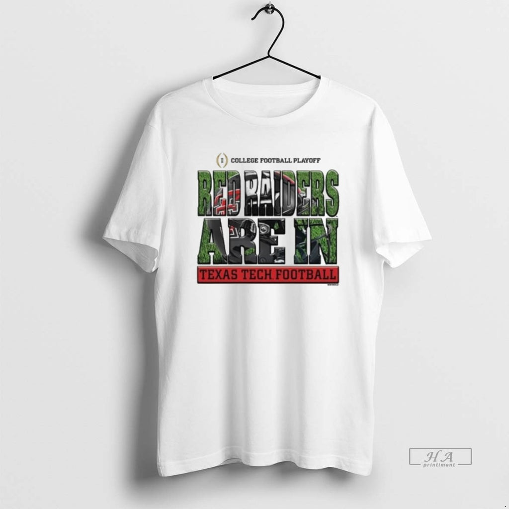 Official Red Raiders Are In Texas Tech Red Raiders 2025 Cfp Bound Helmet T-Shirts, Hoodie, Sweatshirt | TeeBloomCo.com