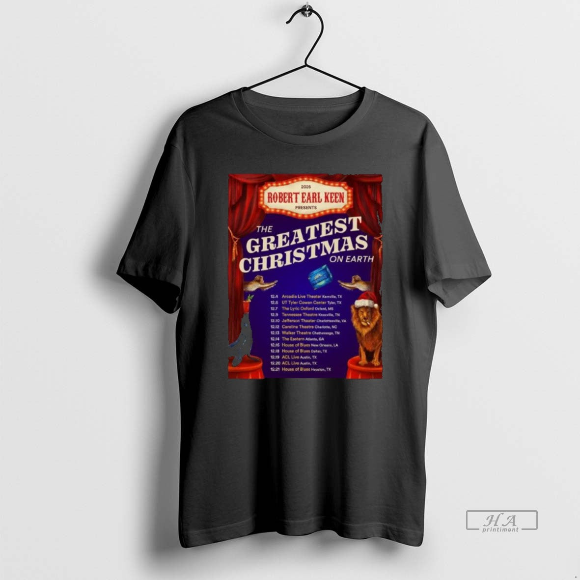 Official Robert Earl Keen The Greatest Christmas On Earth December 2025 T-Shirts, Hoodie, Sweatshirt | TeeBloomCo.com