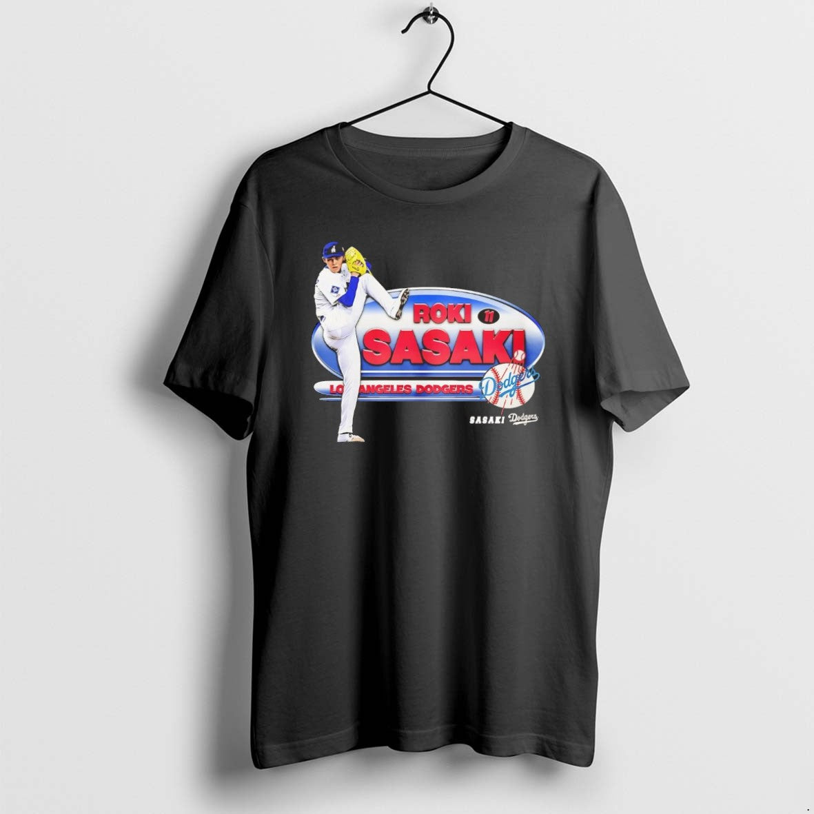 Official Roki Sasaki Starting Pitcher Los Angeles Dodgers Chriast T-Shirts, Hoodie, Sweatshirt | TeeBloomCo.com