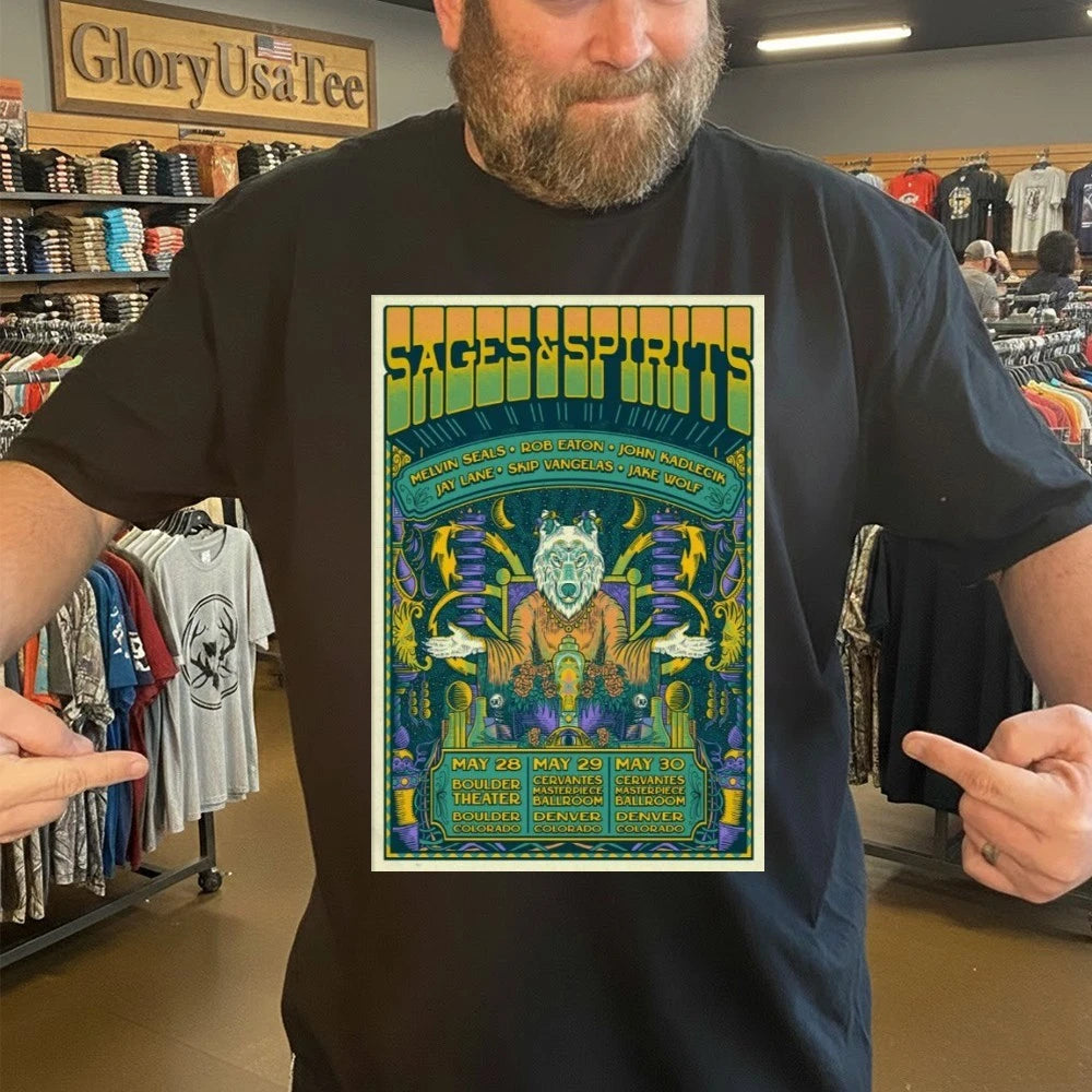 Official Sages And Spirits Denver CO May 29-30 2026 Poster Shirt