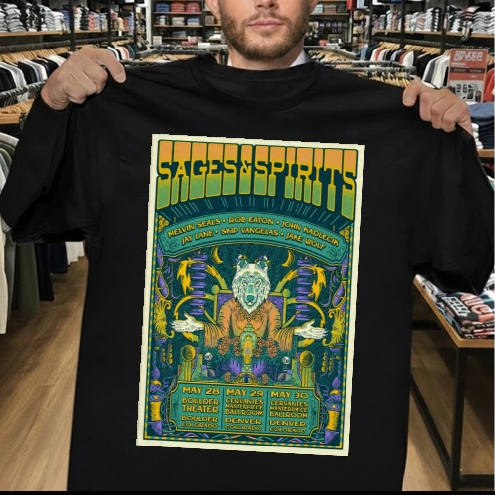 Official Sages And Spirits Denver CO May 29-30 2026 Poster Shirt