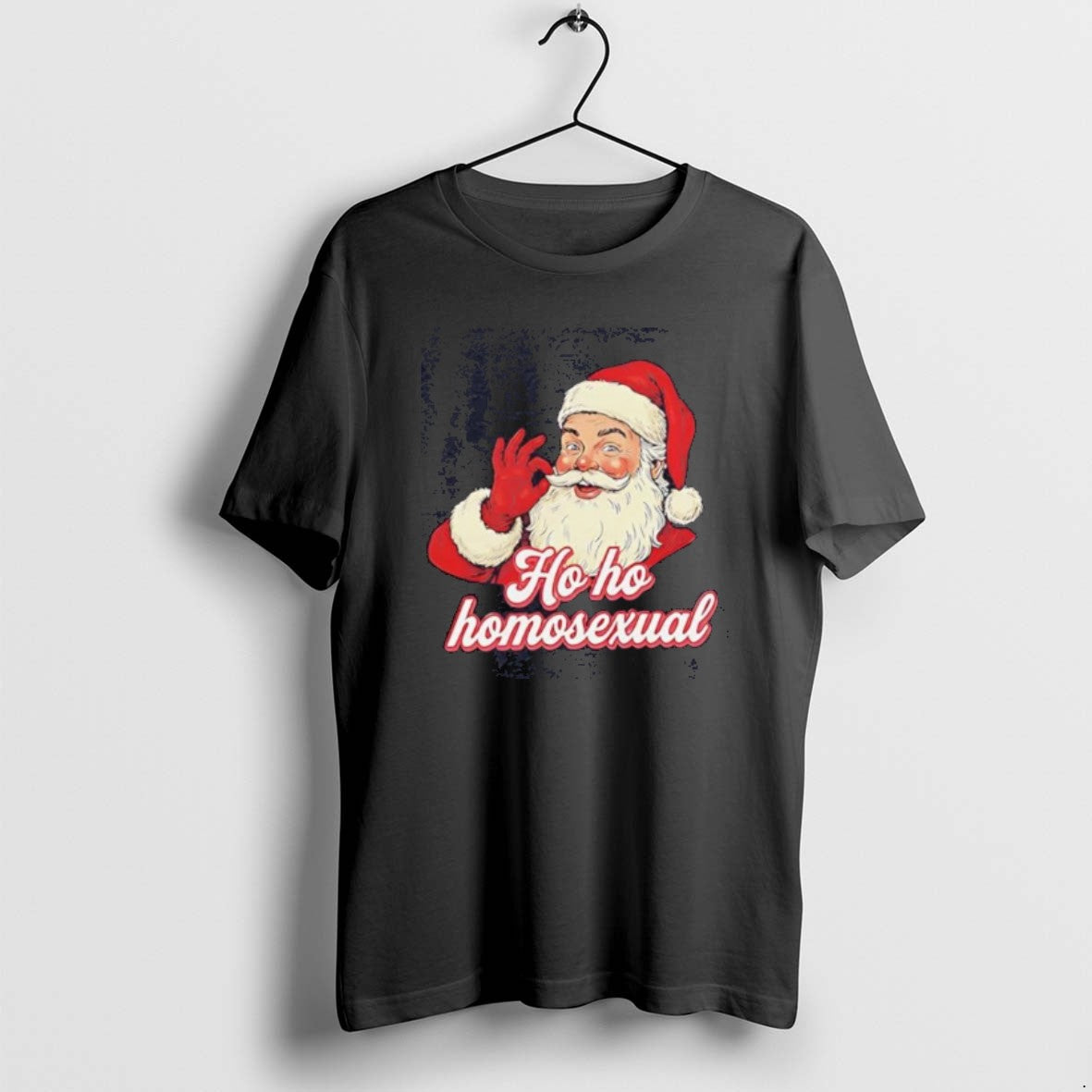 Official Santa Claus Ho Ho Homosexual Christmas T-Shirts, Hoodie, Sweatshirt | TeeBloomCo.com