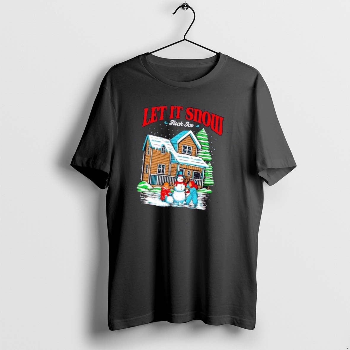 Official Snowman Let It Snow Fuck Ice Christmas T-Shirts, Hoodie, Sweatshirt | TeeBloomCo.com