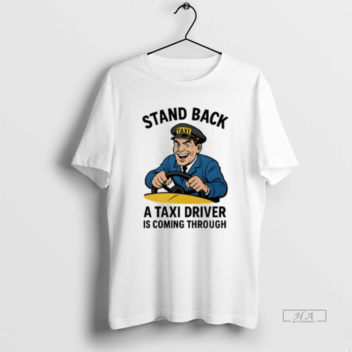 Official Stand Back A Taxi Driver Is Coming Through Cartoon T-Shirts, Hoodie, Sweatshirt | TeeBloomCo.com