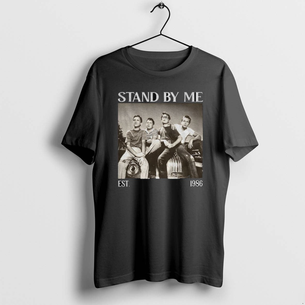 Official Stand By Me Movie Rob Reiner Film Est 1986 Vintage T-Shirts, Hoodie, Sweatshirt | TeeBloomCo.com