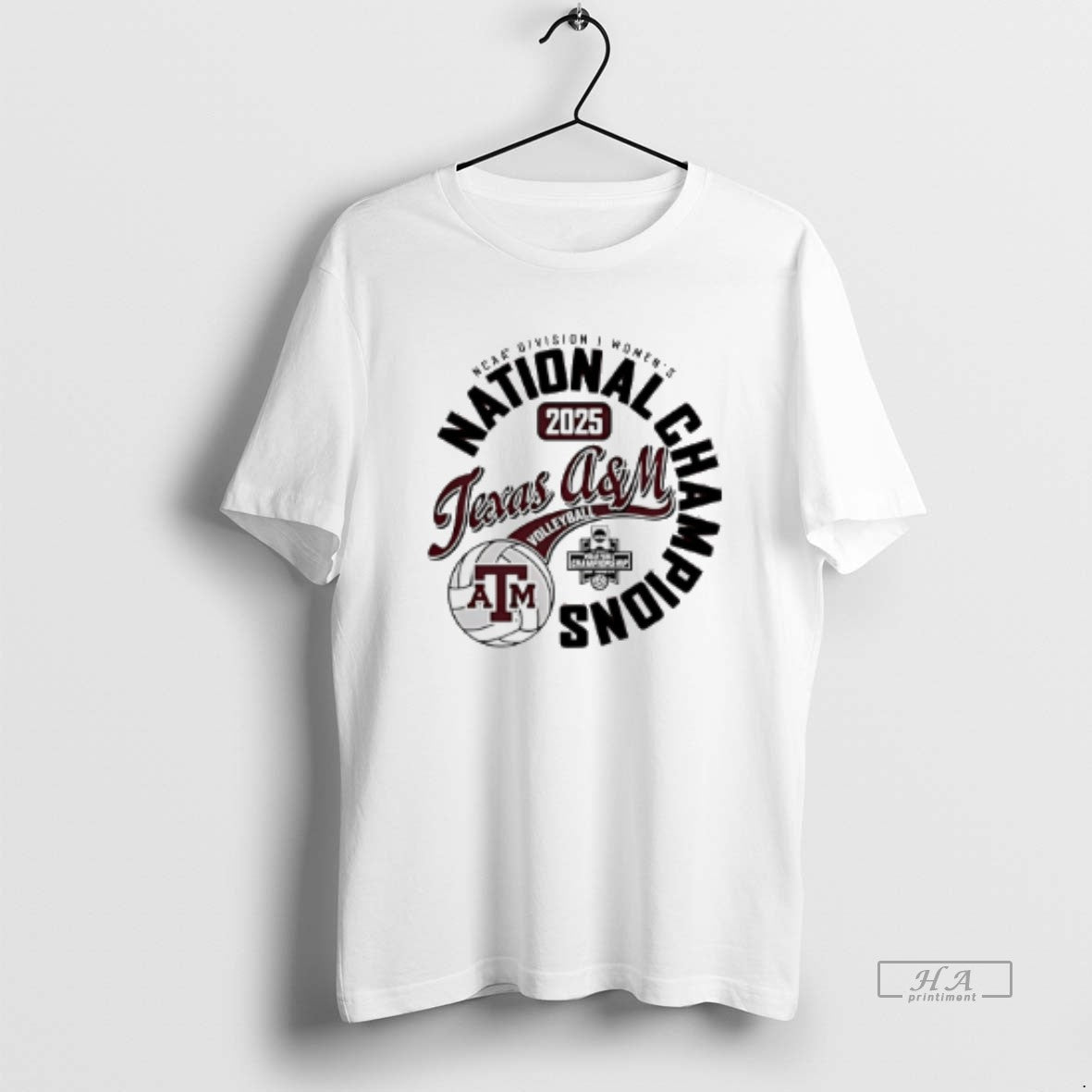 Official Texas Am Aggies Womens Volleyball National Champions 2025 T-Shirts, Hoodie, Sweatshirt | TeeBloomCo.com