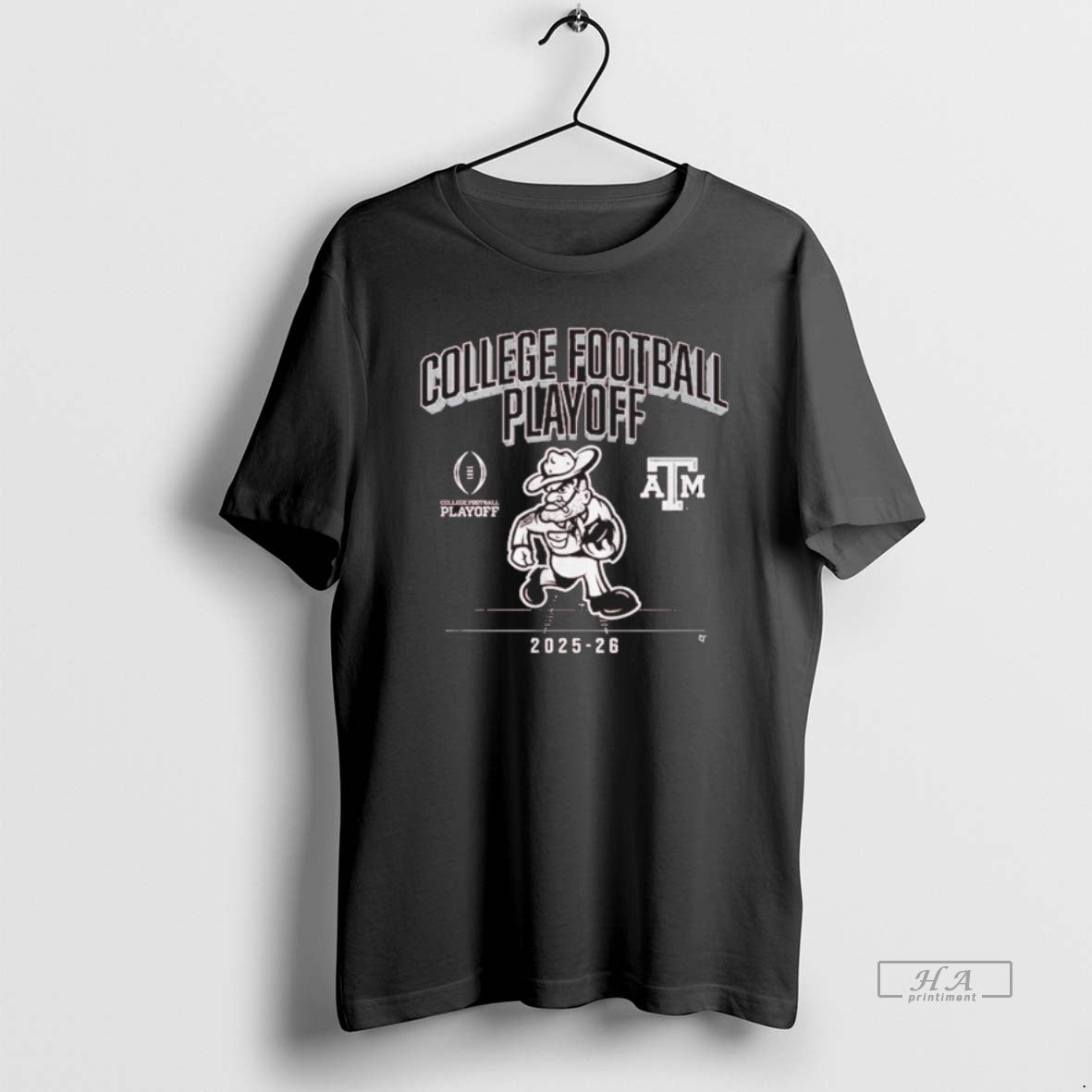 Official Texas Am Football 2025 Cfp Mascot Bound T-Shirts, Hoodie, Sweatshirt | TeeBloomCo.com