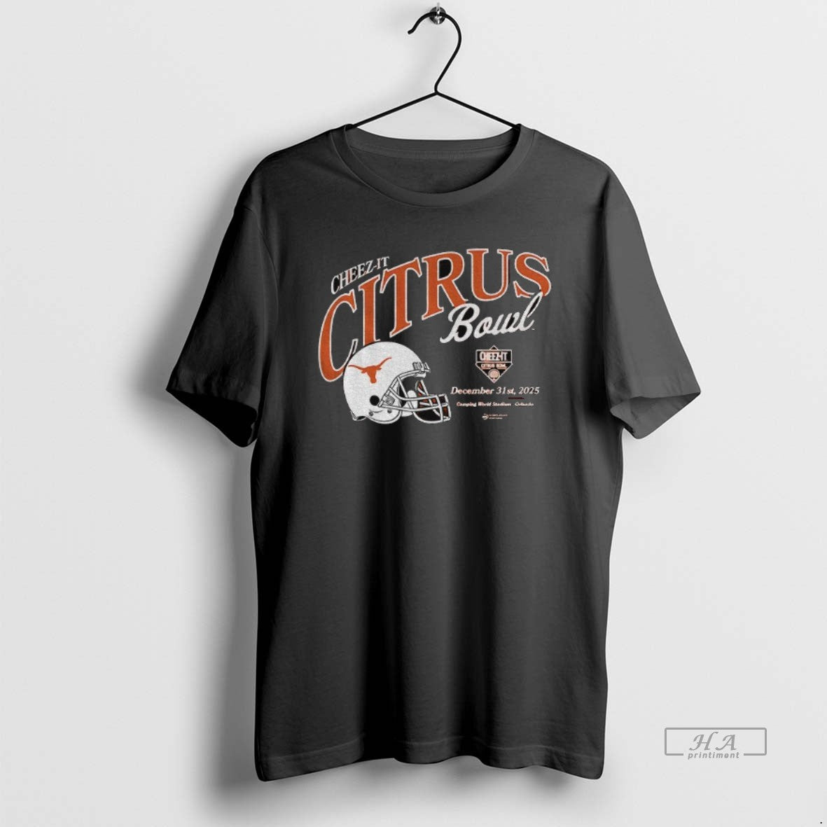 Official Texas Longhorns Football 2025 Cheez It Citrus Bowl December 31st 2025 T-Shirts, Hoodie, Sweatshirt | TeeBloomCo.com