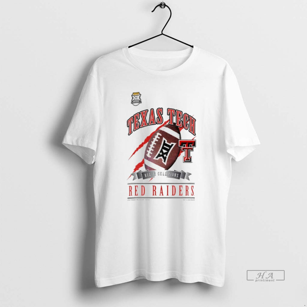 Official Texas Tech Red Raiders 2025 Big 12 Football Champions Locker Room T-Shirts, Hoodie, Sweatshirt | TeeBloomCo.com