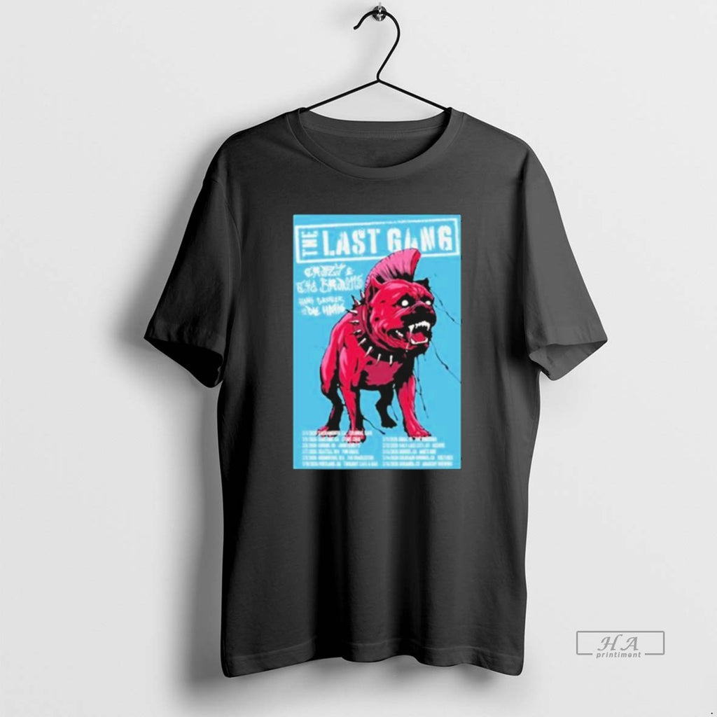 Official The Last Gang March 2026 Tour Bulldog T-Shirts, Hoodie, Sweatshirt | TeeBloomCo.com
