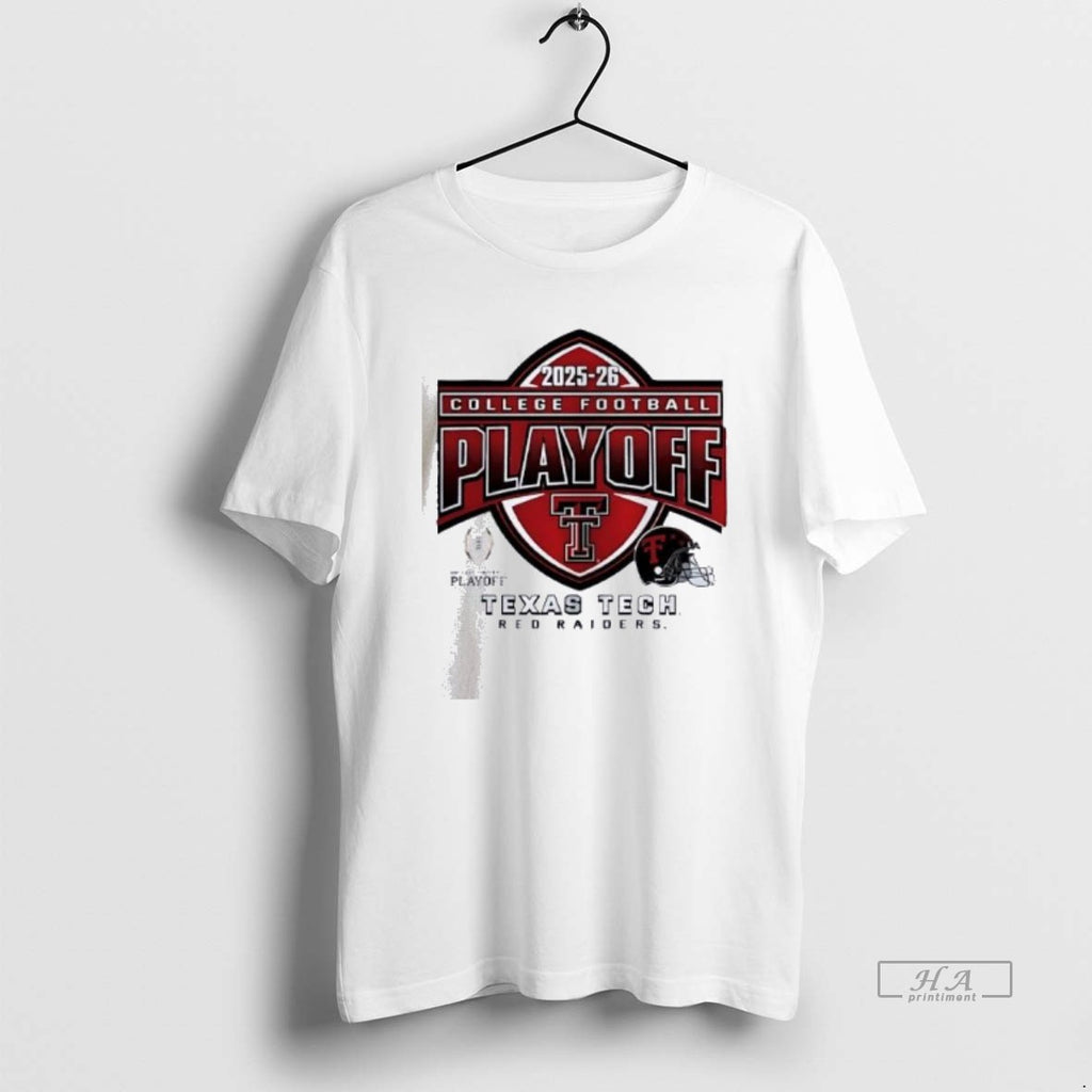 Official The Texas Tech Red Raiders 2025 2026 Cfp Logo Helmet T-Shirts, Hoodie, Sweatshirt | TeeBloomCo.com