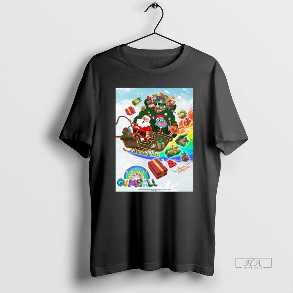 Official The Wonderfully Weird World Of Gumball Season 3 And 4 T-Shirts, Hoodie, Sweatshirt | TeeBloomCo.com