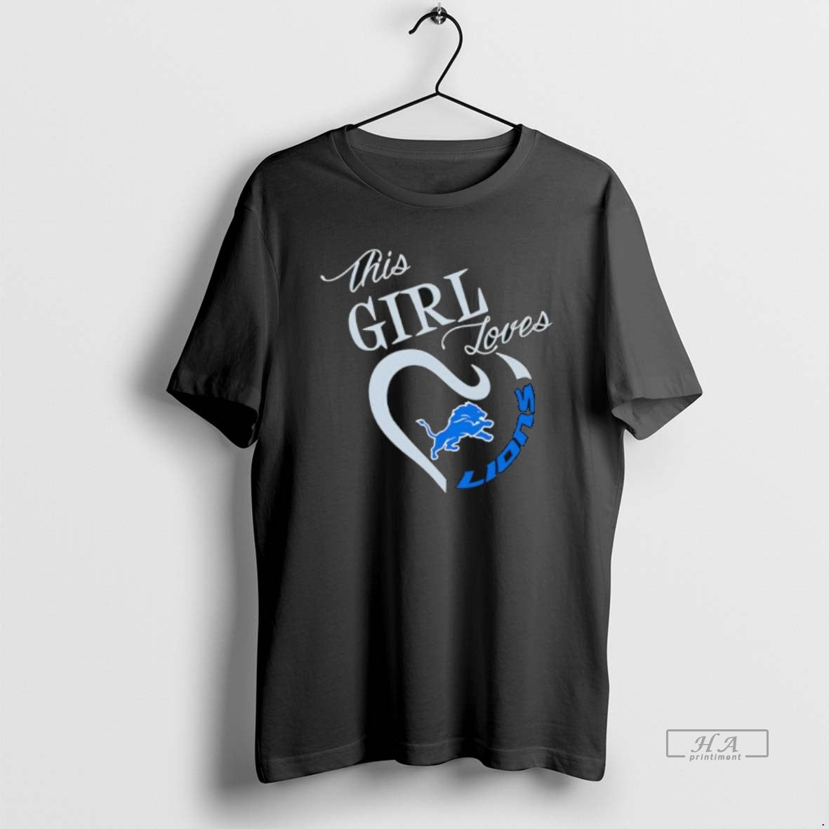 Official This Girl Loves Detroit Lions Stylish T-Shirts, Hoodie, Sweatshirt | TeeBloomCo.com