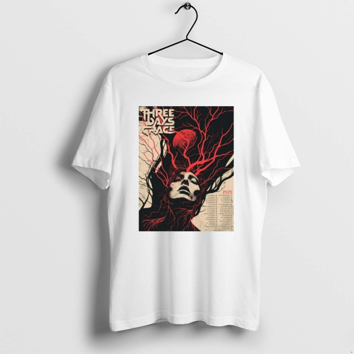 Official Three Days Grace Alienation 2025 Tour T-Shirts, Hoodie, Sweatshirt | TeeBloomCo.com