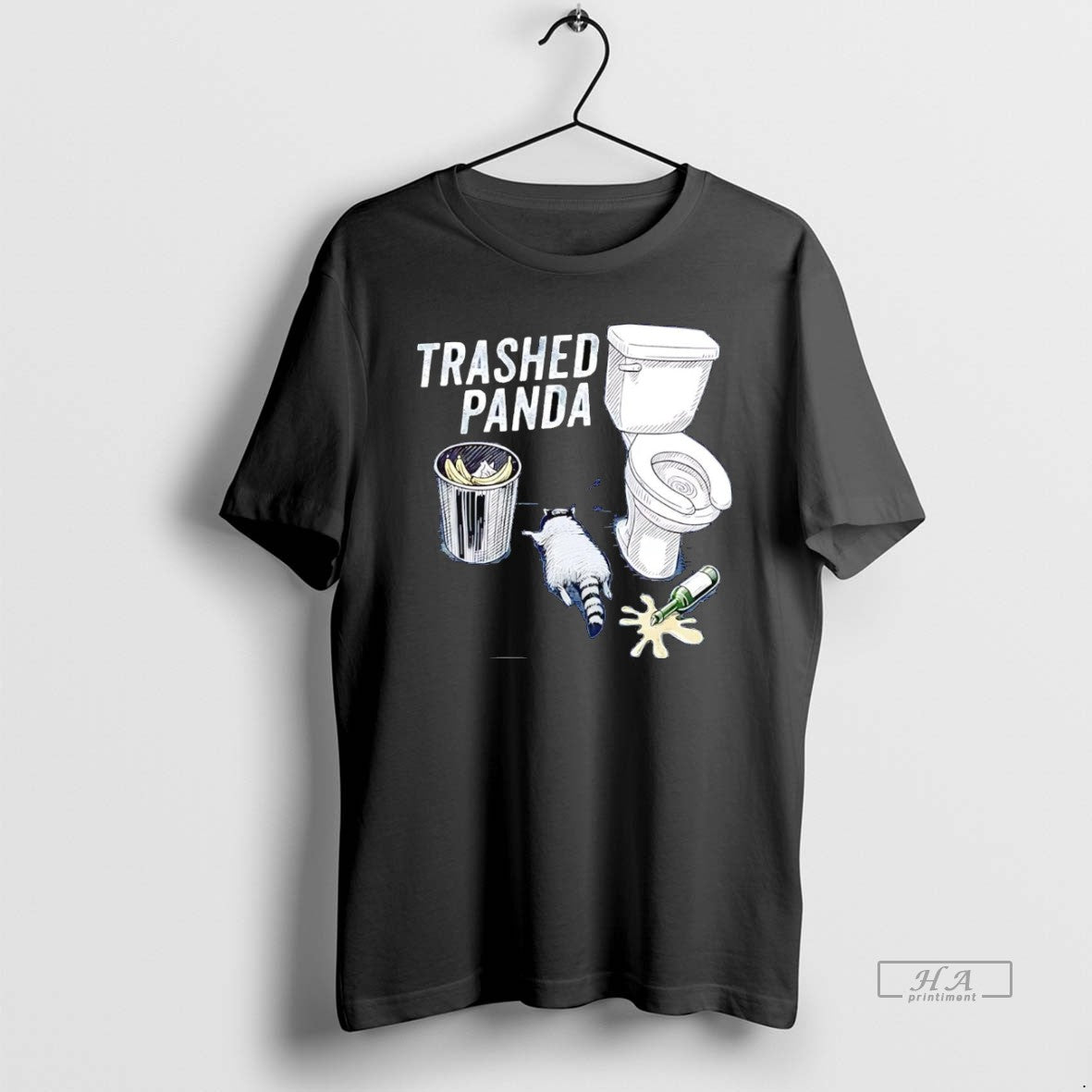 Official Trashed Panda Drunk Raccoon T-Shirts, Hoodie, Sweatshirt | TeeBloomCo.com
