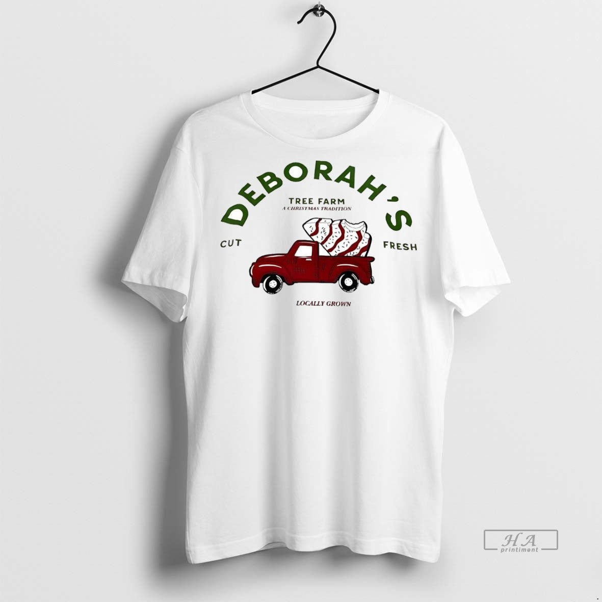 Official Trendy Deborahs Tree Farm Cut Fresh Christmas Tree Cake Tee Sweater