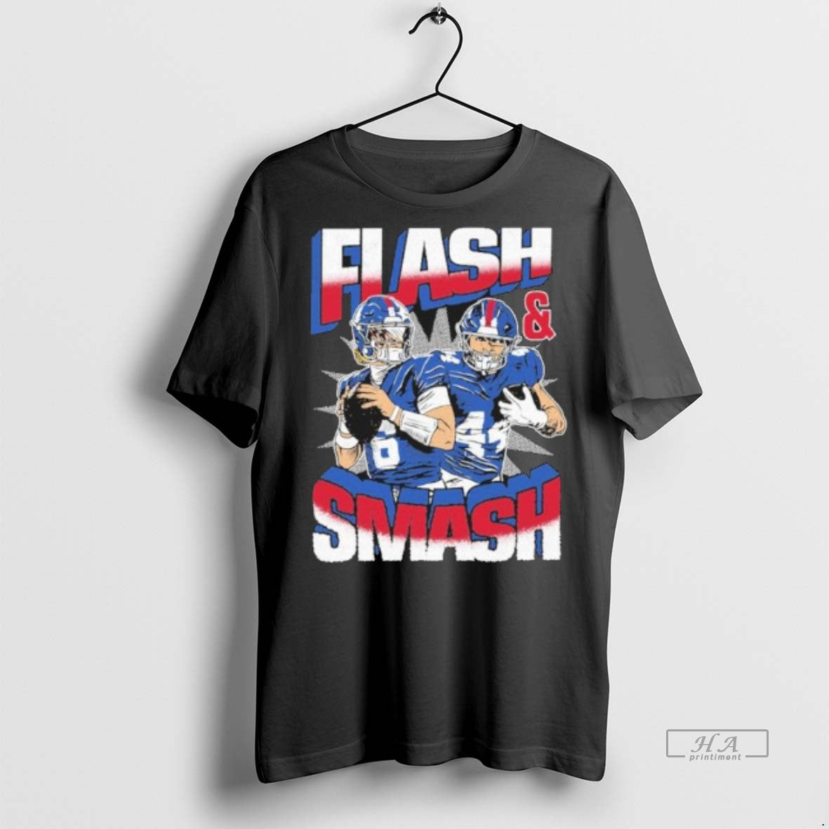Official Trendy Flash And Smash Jaxson Dart And Cam Skattebo Tee Sweater