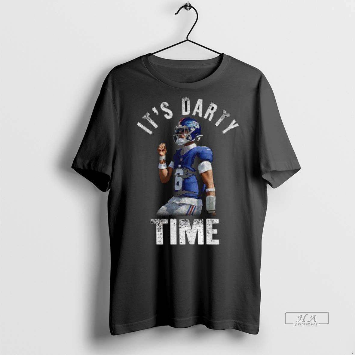Official Trendy Its Darty Time Jaxson Dart Ny Giants White Boy Of The Year Tee