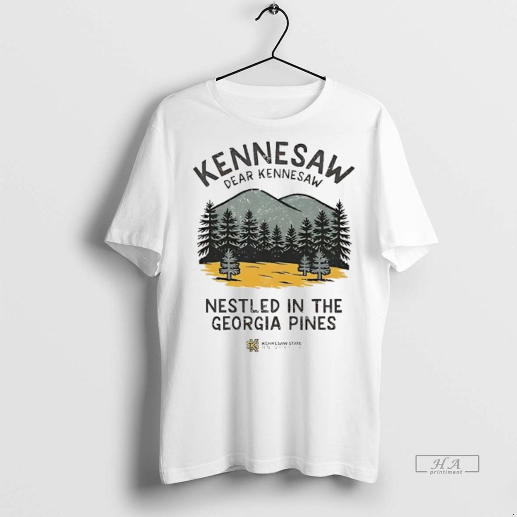 Official Trendy Ksu Owls Dear Kennesaw Nestled In The Georgia Pines Tee Sweater