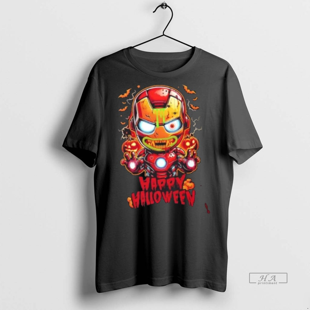 Official Trendy Zombie Iron Man Halloween Parody Horror Tee Sweater