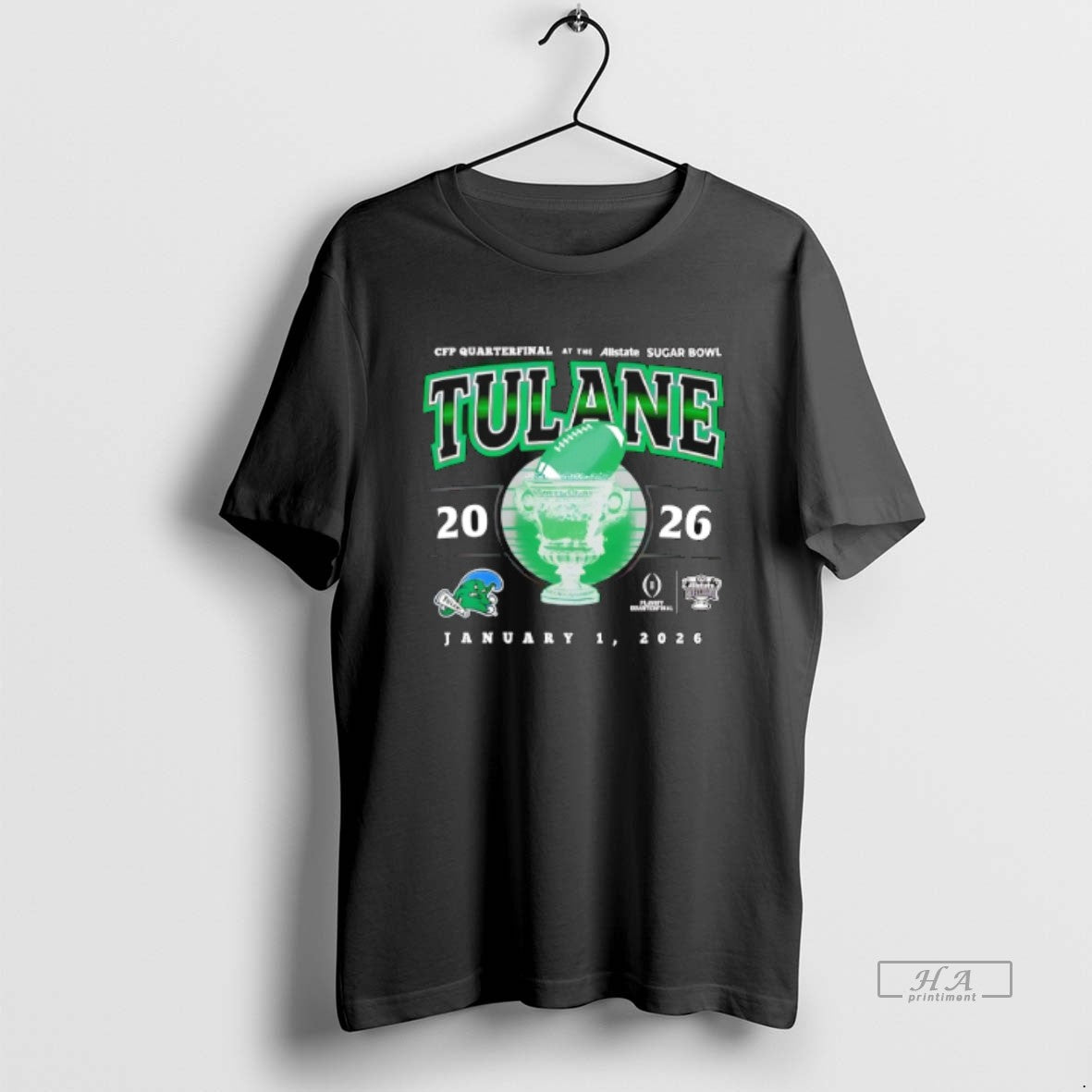 Official Tulane Green Wave Football 2026 Sugar Bowl Classic T-Shirts, Hoodie, Sweatshirt | TeeBloomCo.com
