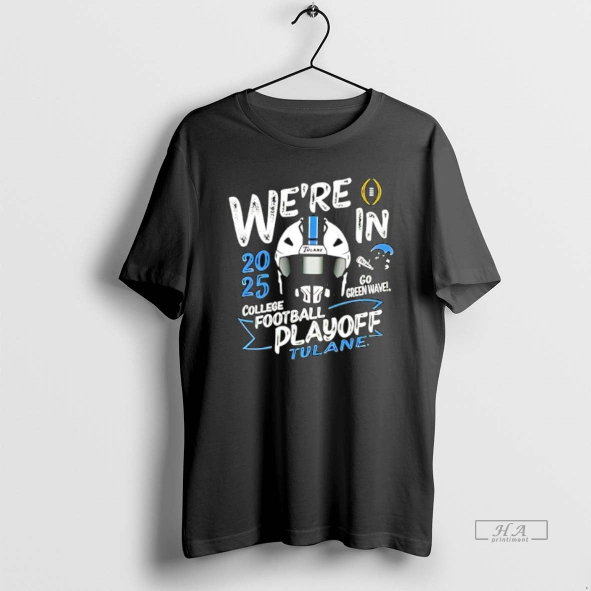 Official Tulane Green Wave Green 2025 Cfp Bound Helmet T-Shirts, Hoodie, Sweatshirt | TeeBloomCo.com