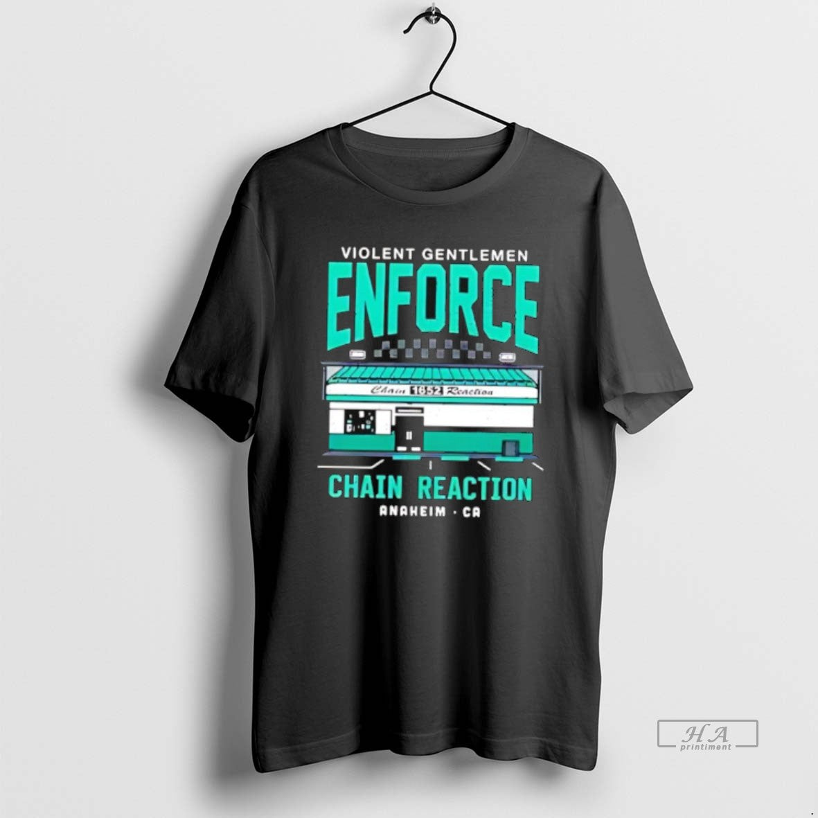 Official Violent Gentlemen Enforce Chain Reaction T-Shirts, Hoodie, Sweatshirt | TeeBloomCo.com