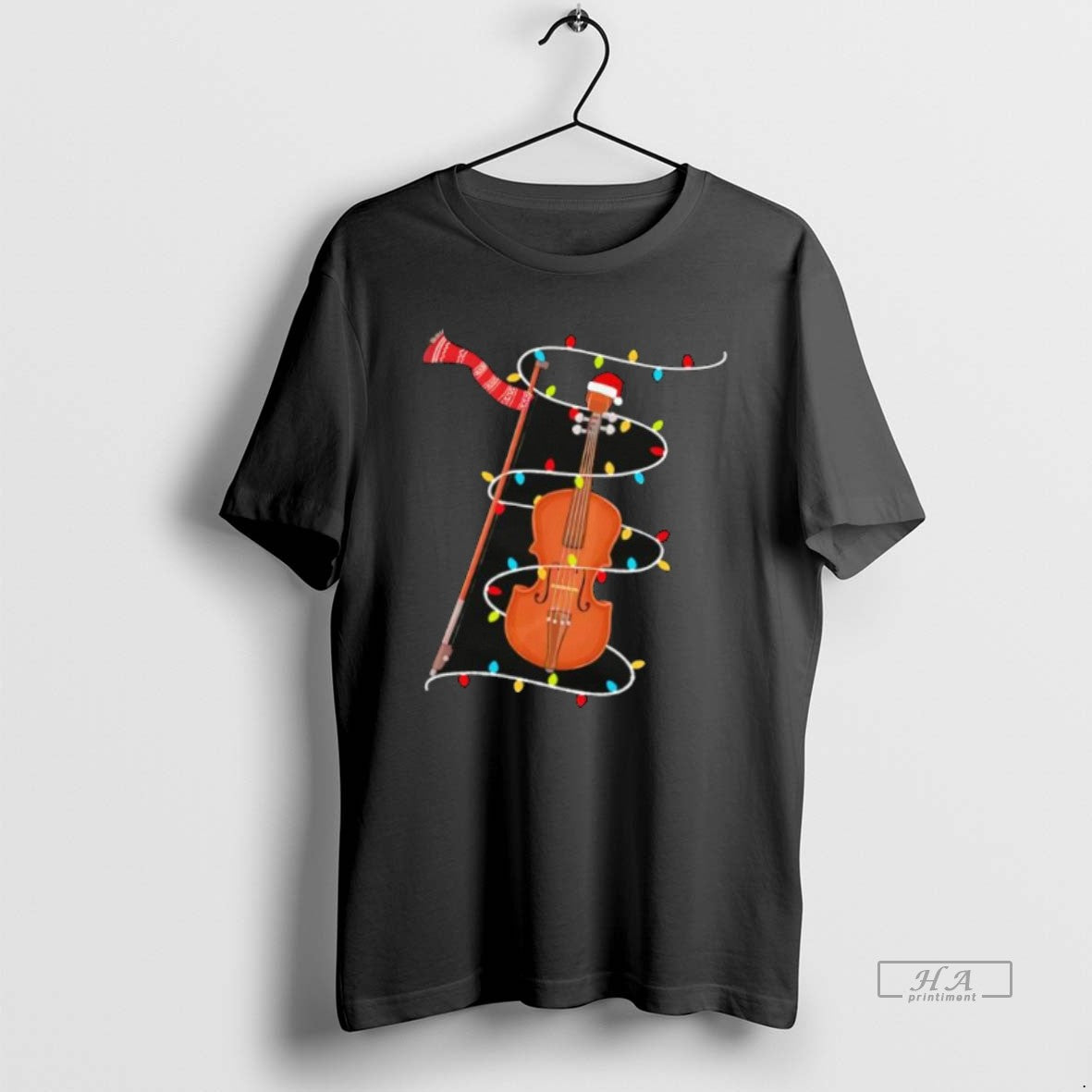 Official Violin Christmas Lights Stylish T-Shirts, Hoodie, Sweatshirt | TeeBloomCo.com