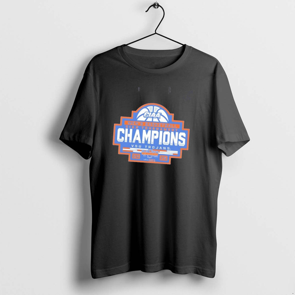 Official Virginia State Trojans Mens Basketball 2025 Ciaa Tournament Champions T-Shirts, Hoodie, Sweatshirt | TeeBloomCo.com