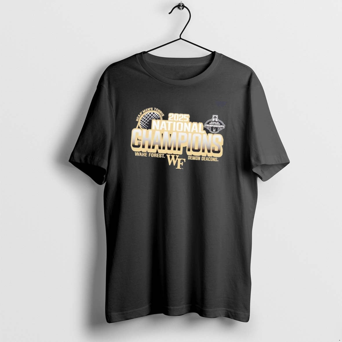 Official Wake Forest Demon Deacons Mens Tennis 2025 National Champions T-Shirts, Hoodie, Sweatshirt | TeeBloomCo.com