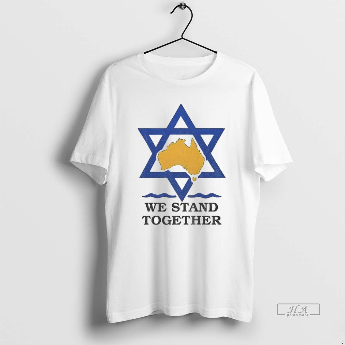 Official We Stand Together With The Australian Jews T-Shirts, Hoodie, Sweatshirt | TeeBloomCo.com