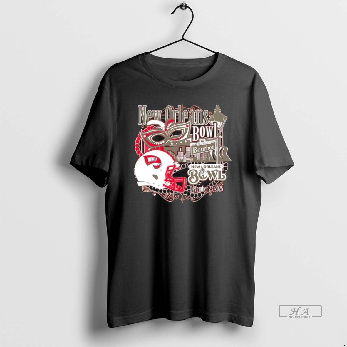 Official Western Kentucky Hilltoppers 2025 New Orleans Bowl Mask T-Shirts, Hoodie, Sweatshirt | TeeBloomCo.com