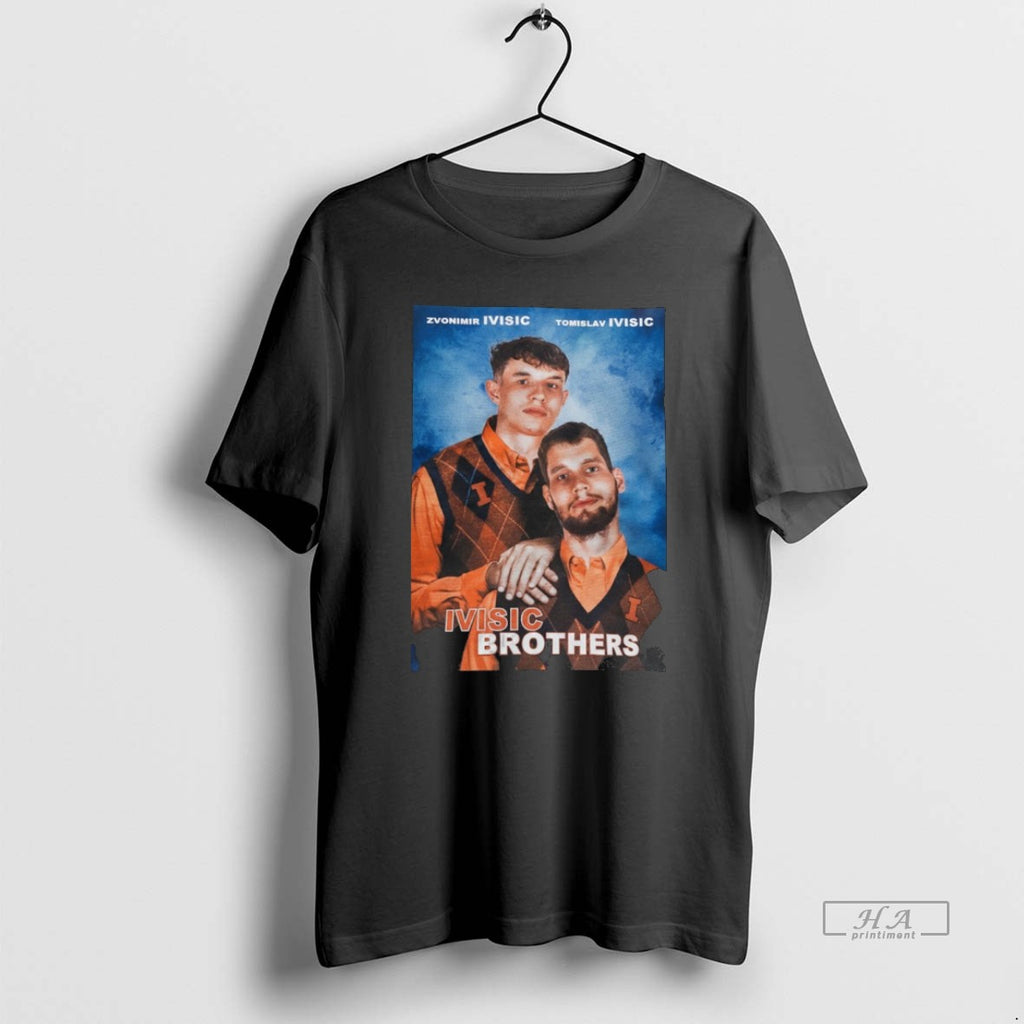 Official Zvonimir Ivisic And Tomislav Ivisic Step Brothers Illinois Fighting Illini T-Shirts, Hoodie, Sweatshirt