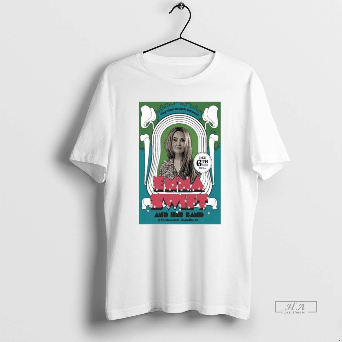 Official Emma Swift Dec 6 2025 The Basement In Nashville Tn T-Shirts, Hoodie, Sweatshirt | TeeBloomCo.com