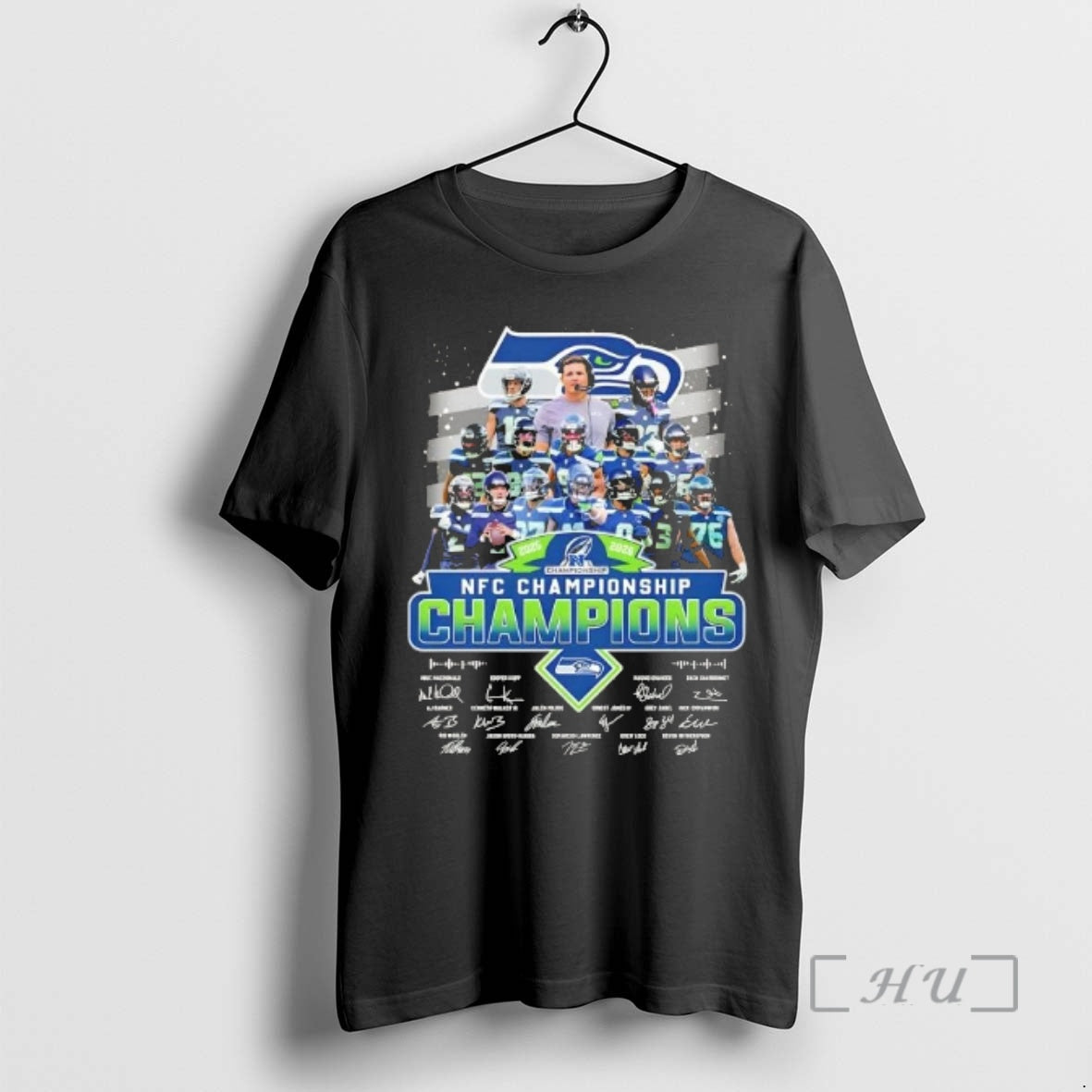 Officials 2025 2026 Nfc Championship Champions All Names Players Signatures T-Shirts, Hoodie, Sweatshirt | TeeBloomCo.com