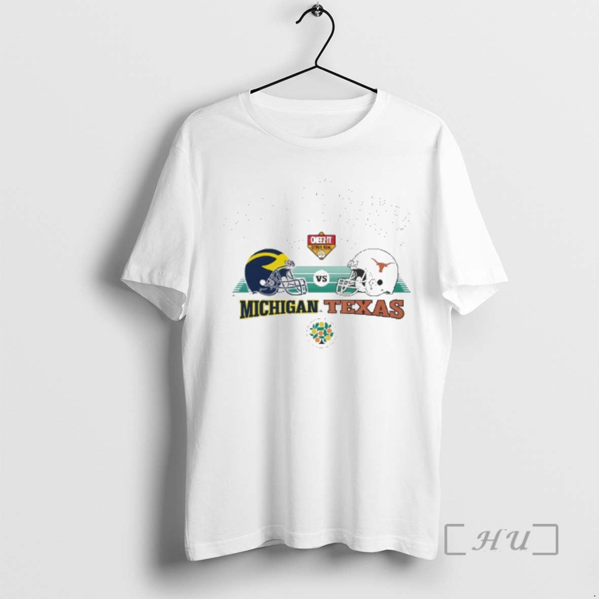 Officials 2025 Cheez It Citrus Bowl 2 Team Michigan Vs Texas Helmets Premium T Shirts Hoodie, Sweatshirt | TeeBloomCo.com