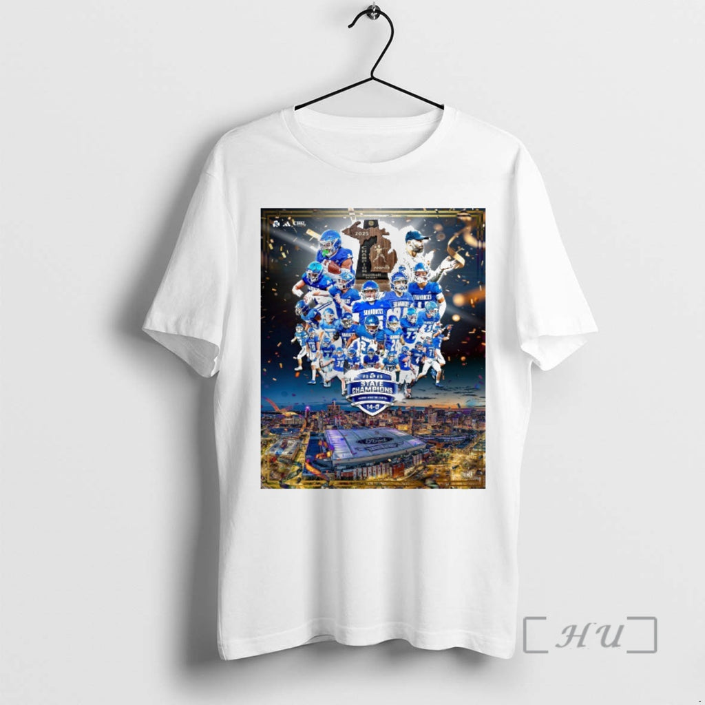 Officials 2025 State Champions Finished What We Started 14 0 Detroit Catholic Central Football Premium T-Shirts, Hoodie,...