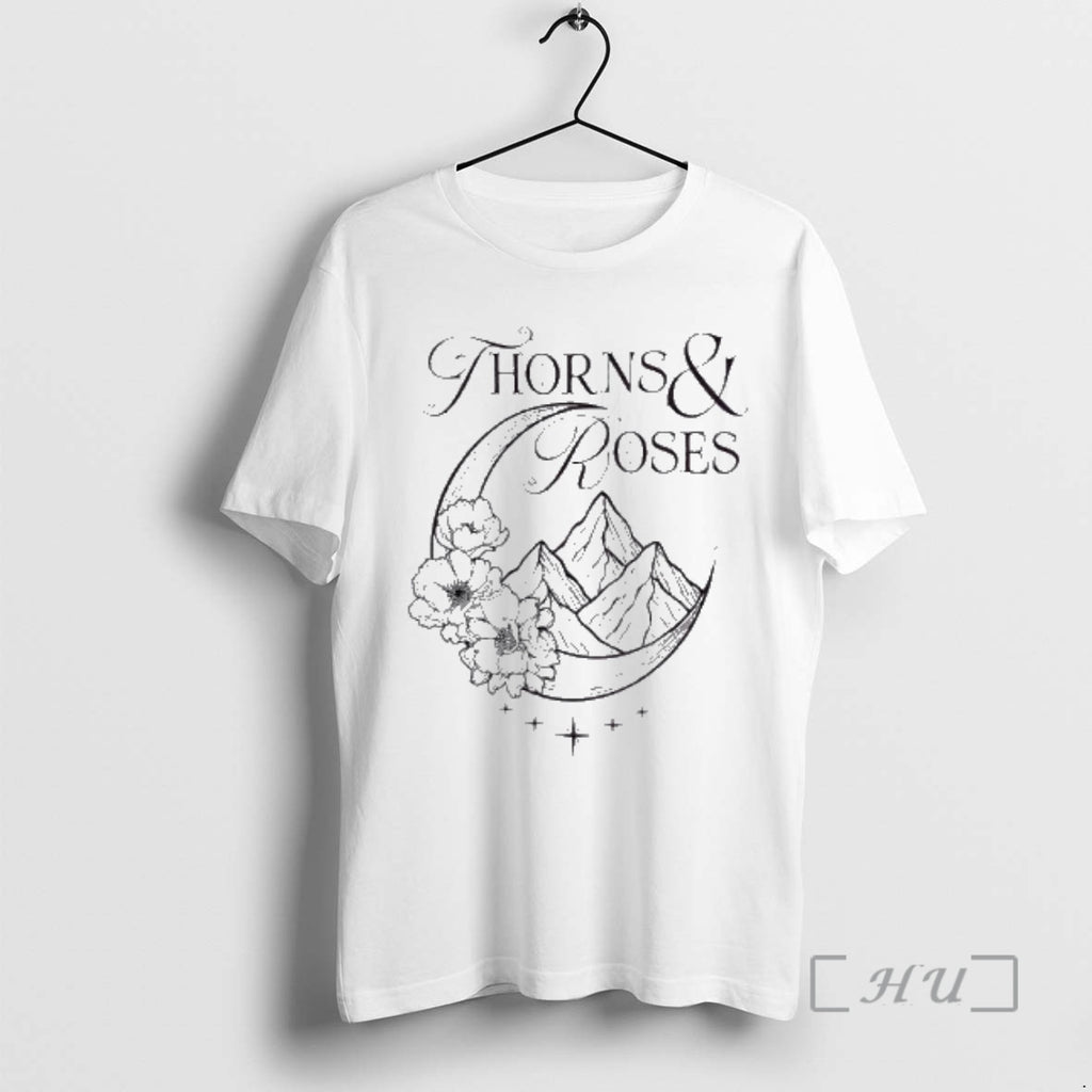 Officials A Court Of Thorns And Roses Mountain Flower T-Shirts, Hoodie, Sweatshirt | TeeBloomCo.com