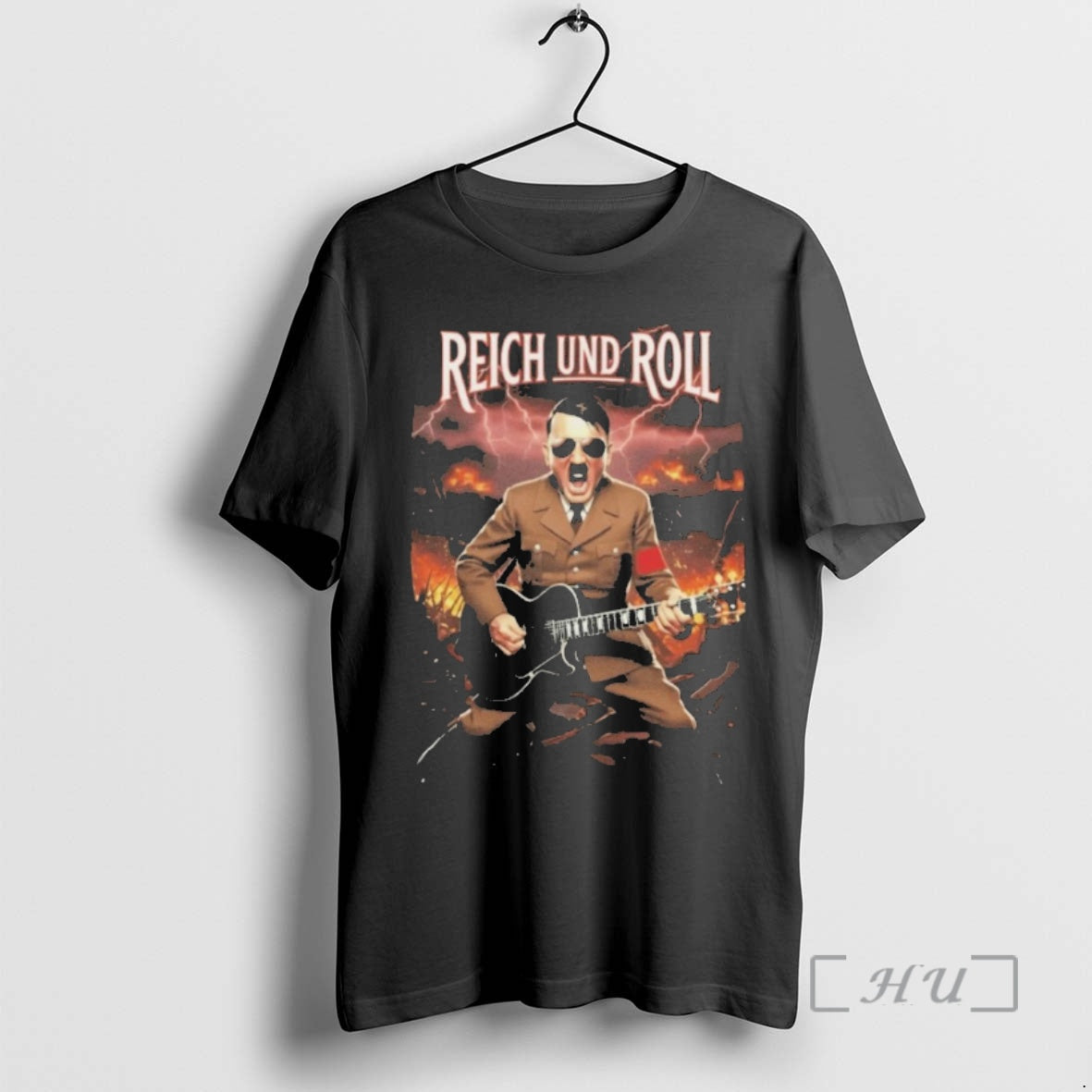 Officials Adolf Hitler Reich Und Roll T-Shirts, Hoodie, Sweatshirt | TeeBloomCo.com