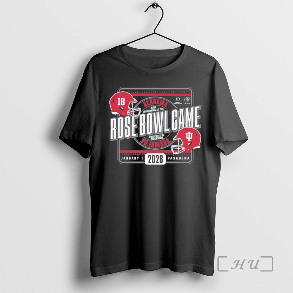 Officials Alabama Vs Indiana Football 2026 Rose Bowl Game Head To Head Premium T Shirts Hoodie, Sweatshirt | TeeBloomCo.com