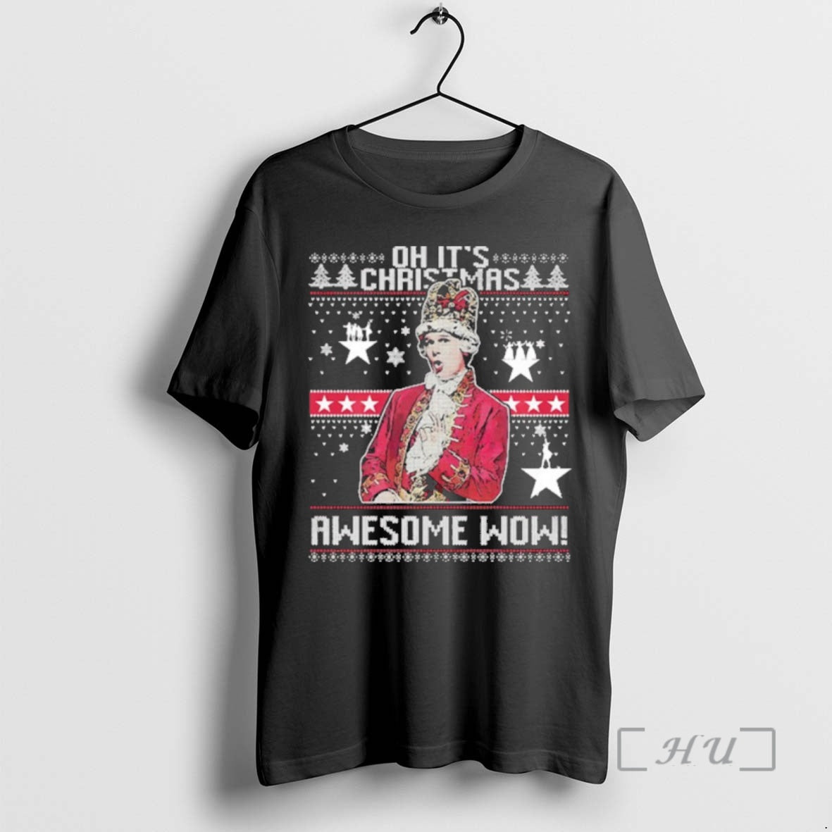 Officials Alexander Hamilton Oh Its Christmas Awesome Wow T-Shirts, Hoodie, Sweatshirt | TeeBloomCo.com