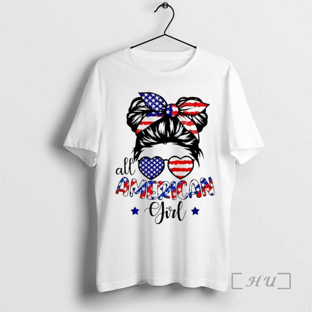 Officials All American Girl Circle T-Shirts, Hoodie, Sweatshirt | TeeBloomCo.com