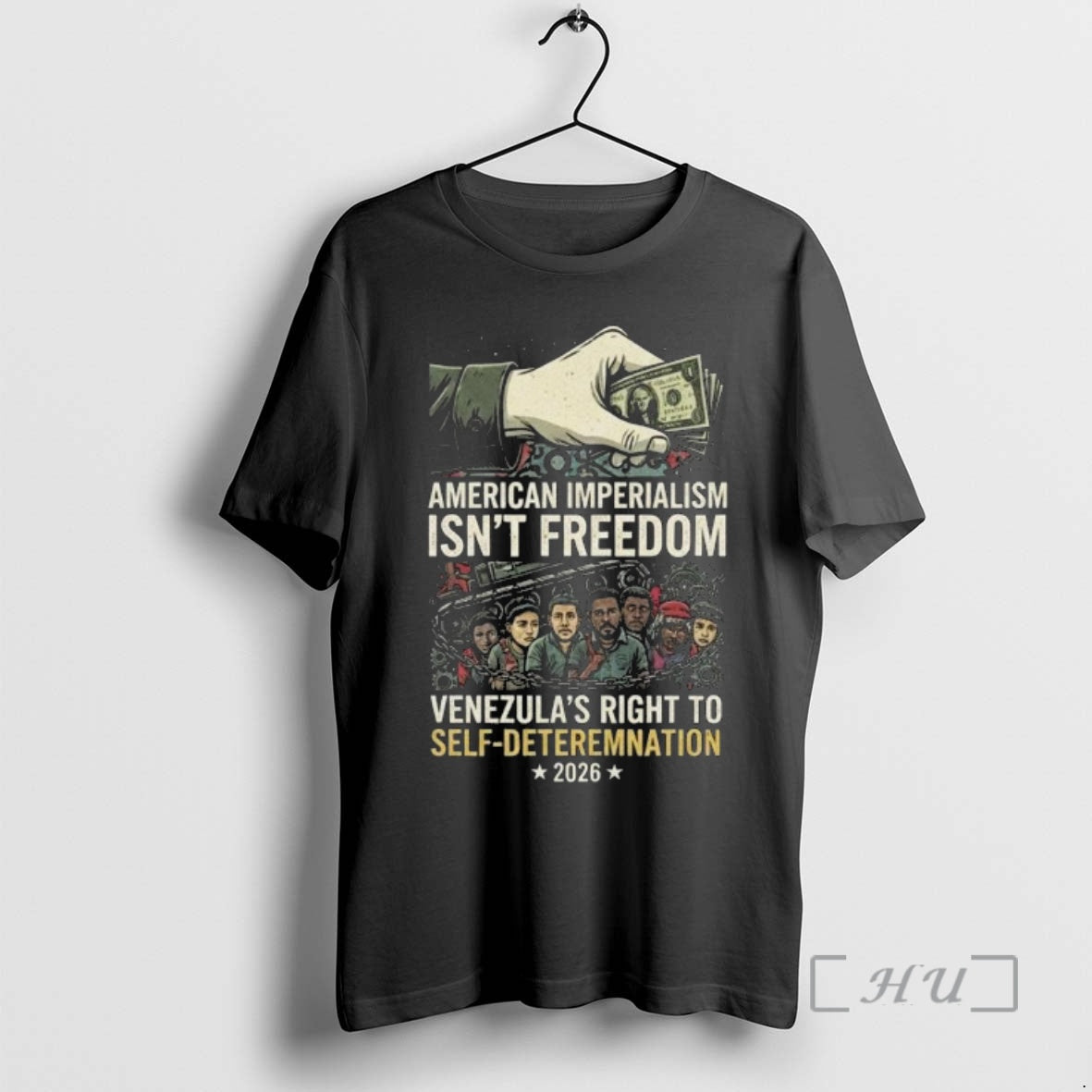 Officials American Imperialism Isnt Freedom Venezuela Self Determination 2026 T-Shirts, Hoodie, Sweatshirt | TeeBloomCo.com