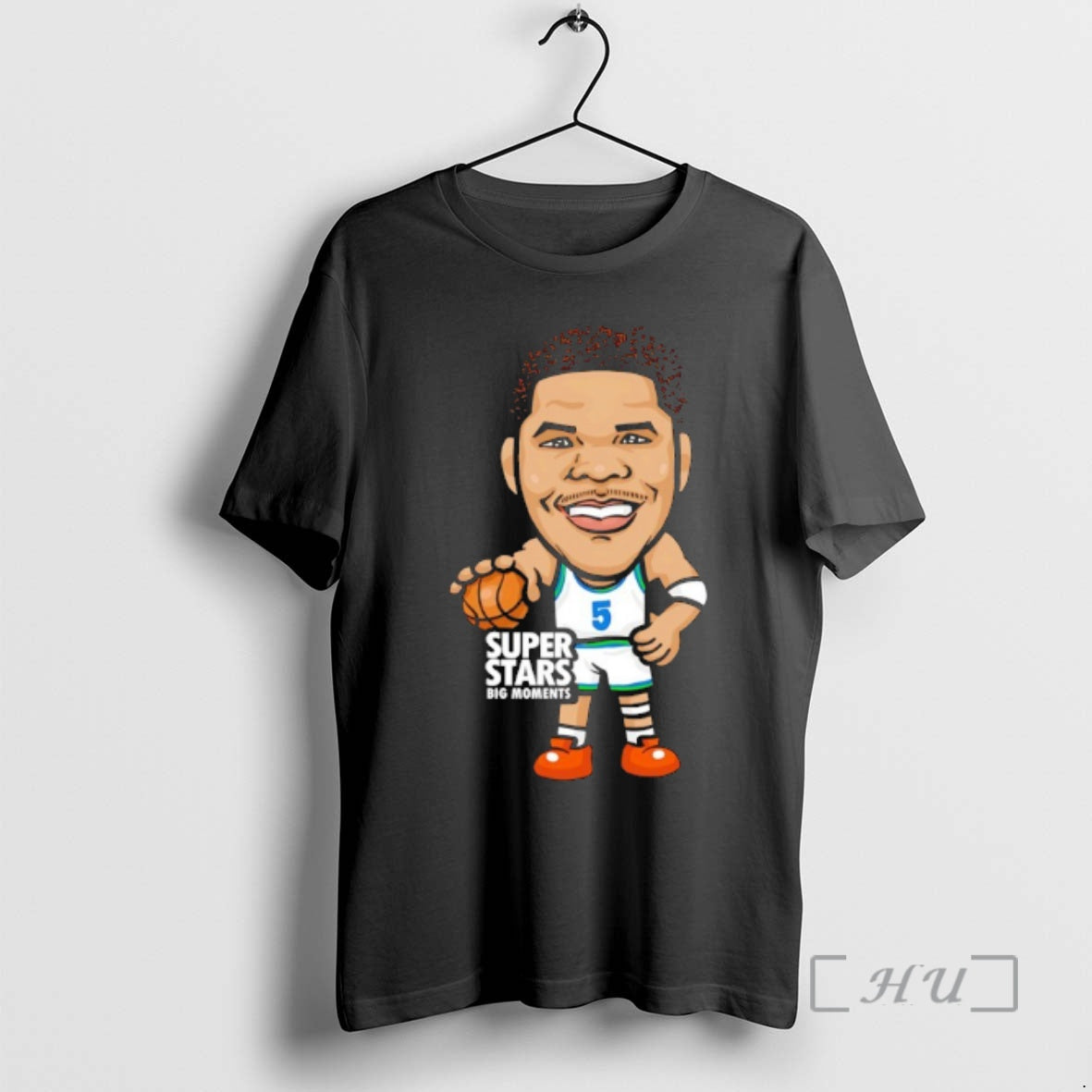 Officials Anthony Edwards Super Stars Big Moments Cartoon T-Shirts, Hoodie, Sweatshirt | TeeBloomCo.com