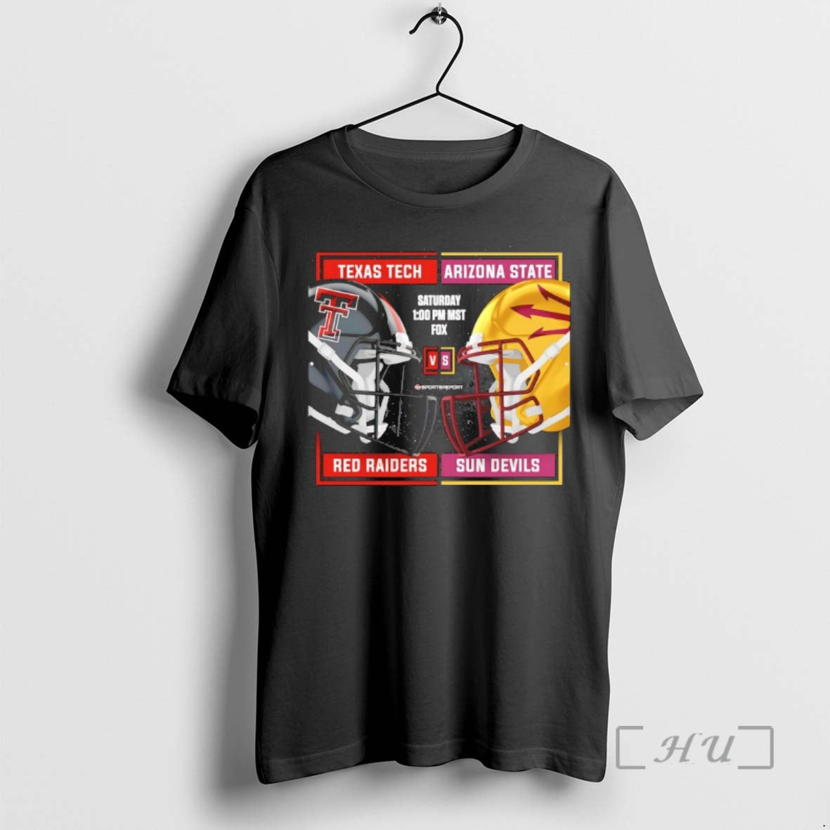 Officials Arizona State Sun Devils Vs Texas Tech Red Raiders 2025 Football Helmet Premium T-Shirts, Hoodie, Sweatshirt