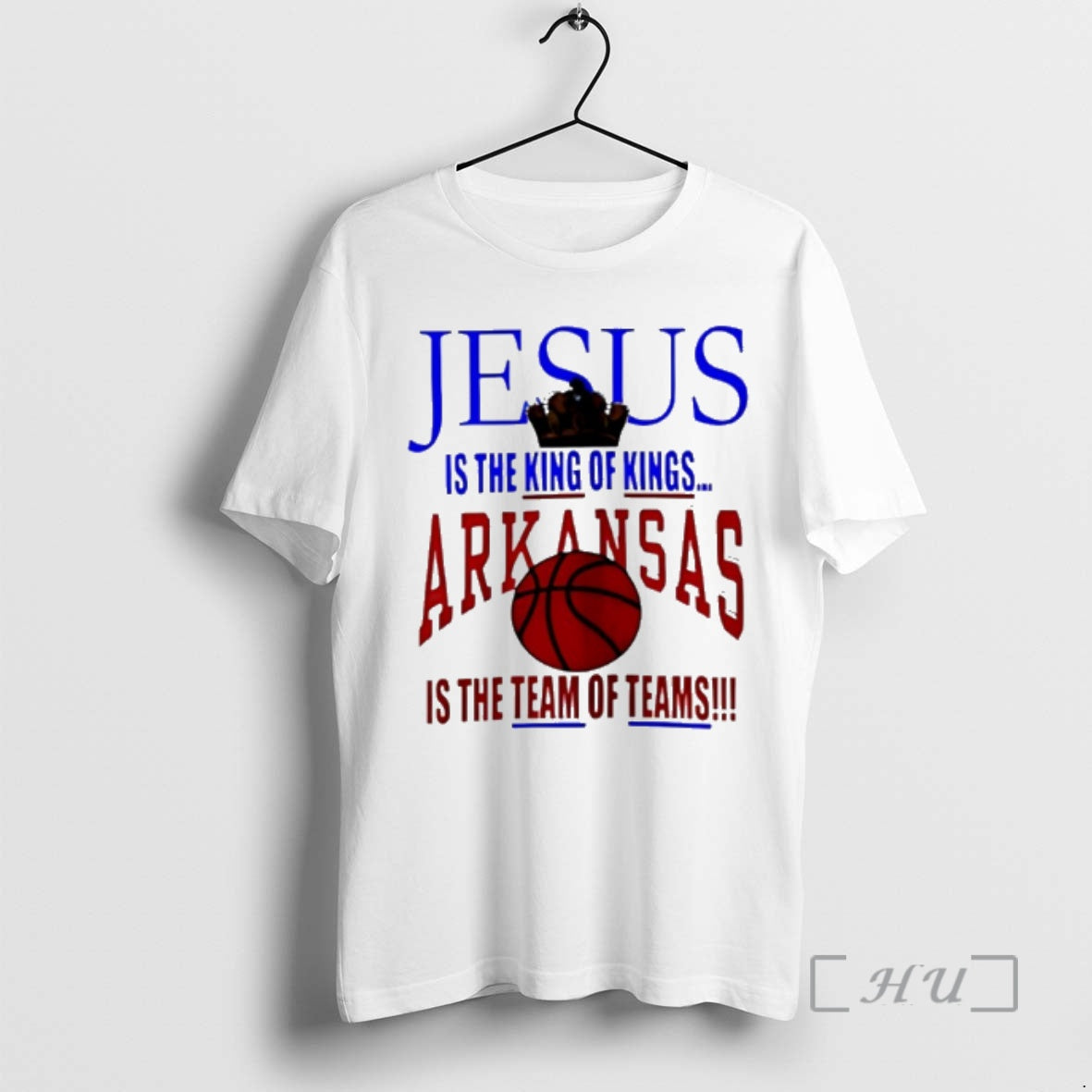 Officials Arkansas Razorbacks Basketball Jesus Is The King Of Kings T-Shirts, Hoodie, Sweatshirt | TeeBloomCo.com