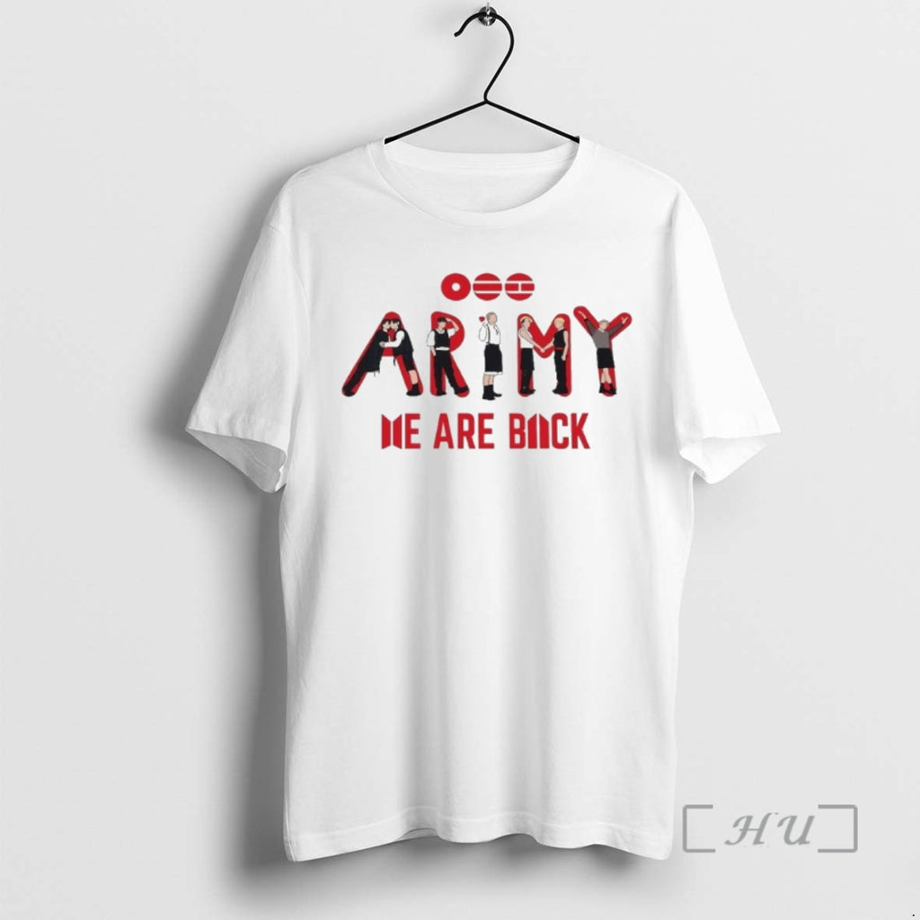 Officials Army My Are Back T-Shirts, Hoodie, Sweatshirt | TeeBloomCo.com