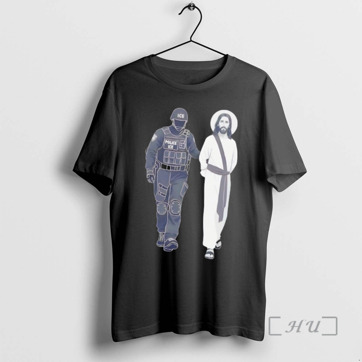 Officials Arresting Jesus By Police Ice T-Shirts, Hoodie, Sweatshirt | TeeBloomCo.com