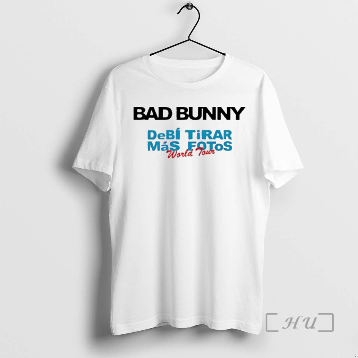 Officials Bad Bunny Debi Tirar Mas Fotos World Tour T-Shirts, Hoodie, Sweatshirt | TeeBloomCo.com