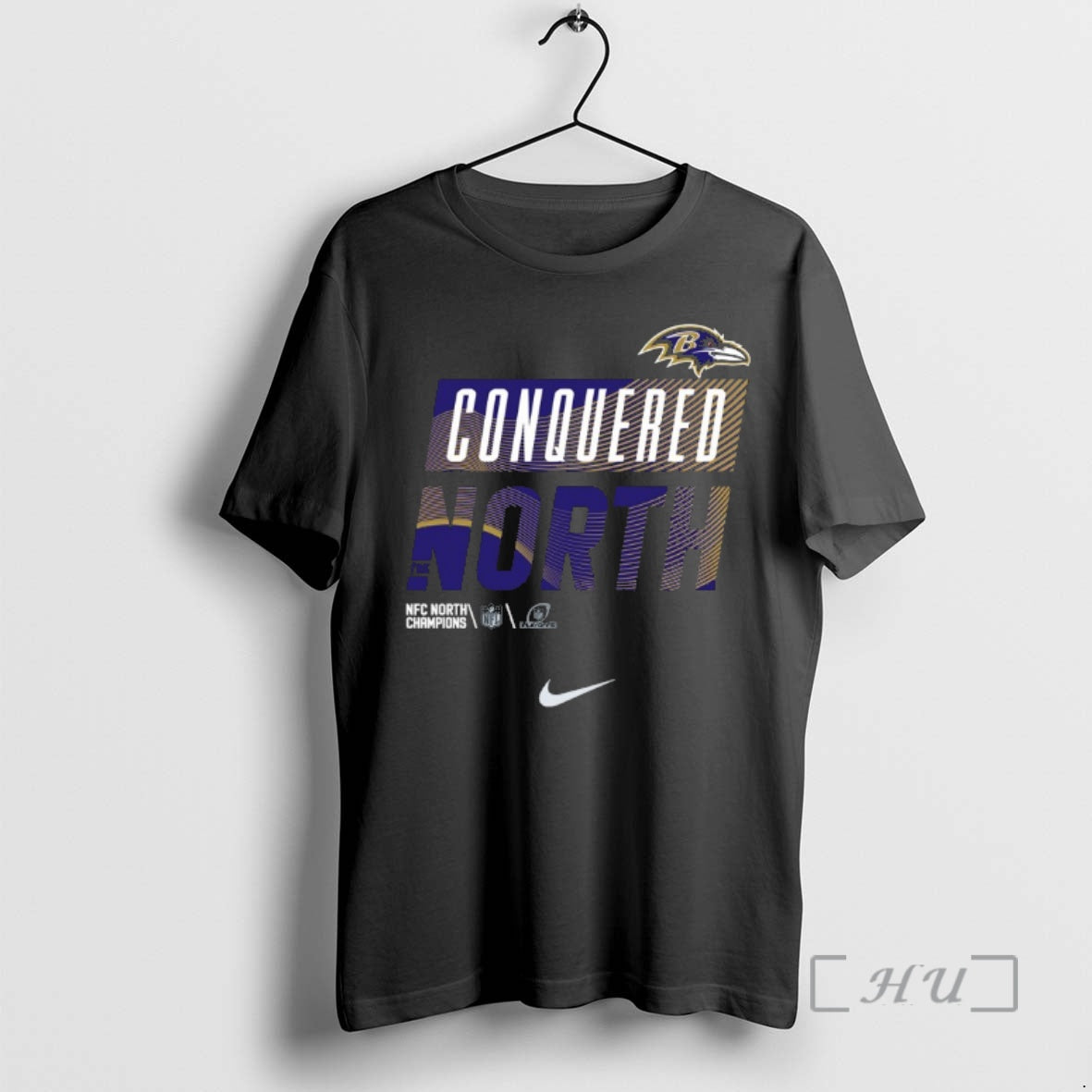 Officials Baltimore Ravens Nfc North Division Champions T-Shirts, Hoodie, Sweatshirt | TeeBloomCo.com